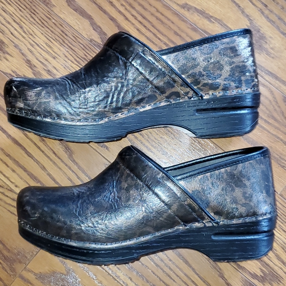 Dansko XP Animal Print Clogs